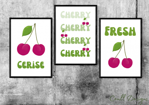"Cherry" Original Artwork Set of 7 - Digital Download - Image 2