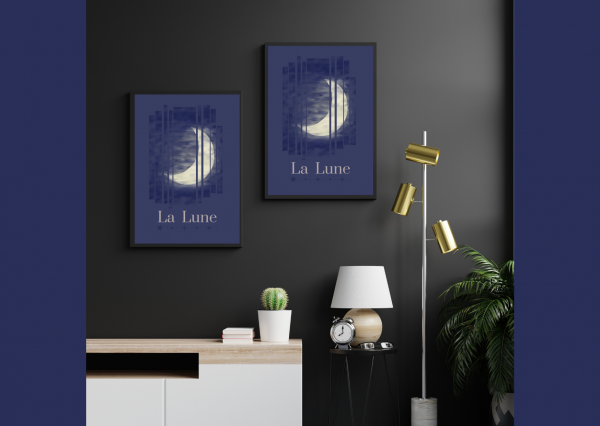 La Lune Original Artwork Digital Download - Image 3