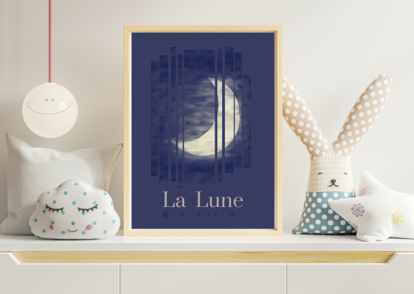 La Lune Original Artwork Digital Download - Image 5