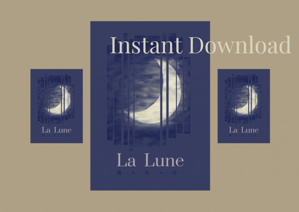 La Lune Original Artwork Digital Download - Image 6